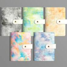 A6 Budget Binder - Elegant Appearance With An Oil Painting Feel - Equipped With A Budget Tracker - Suitable For Household Spending Saving Budget Expenses And Financial Organization For Women Wallet Mini Wallet Purse Wallet Wristlet Wallet Coin Wallet