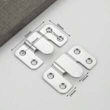 Étiquettes suspendues en acier inoxydable, cadres muraux, pinces à cartes invisibles, crochets de suspension pour meubles et lits, pinces à insérer dans des cartes, accessoires de quincaillerie pour meubles, les plus vendus