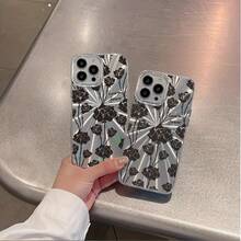 Funda para teléfono 1PC Una funda para teléfono 16Pro adecuada con un patrón de fuegos artificiales de alta gama, que presenta un diseño minimalista con agujeros grandes y resistencia a los golpes. - Colores mixtos 1 - Ver 6