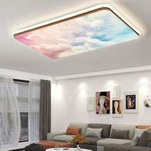 Fluorescent Light Filters For School Home Office Drop Ceiling Lamp Decor Light Filters 4x2Feet(Morning Glow), Fluorescent Light Covers For Classroom Ceiling Lights Magnetic Light Covers - 11 - View 3