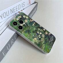Van Gogh Oil For IPhone 16PROMAX/ 16PRO 16PLUS For IPhone 15PROMAX/ 15PLUS For IPhone 14PROMAX/ 13PROMAX High-Quality Anti-Drop For Iphone12PROMAX/ 11PRO/ XSMAX/ XR/ 7/ 8PLUS For Men And Women - trắng - Xem 6