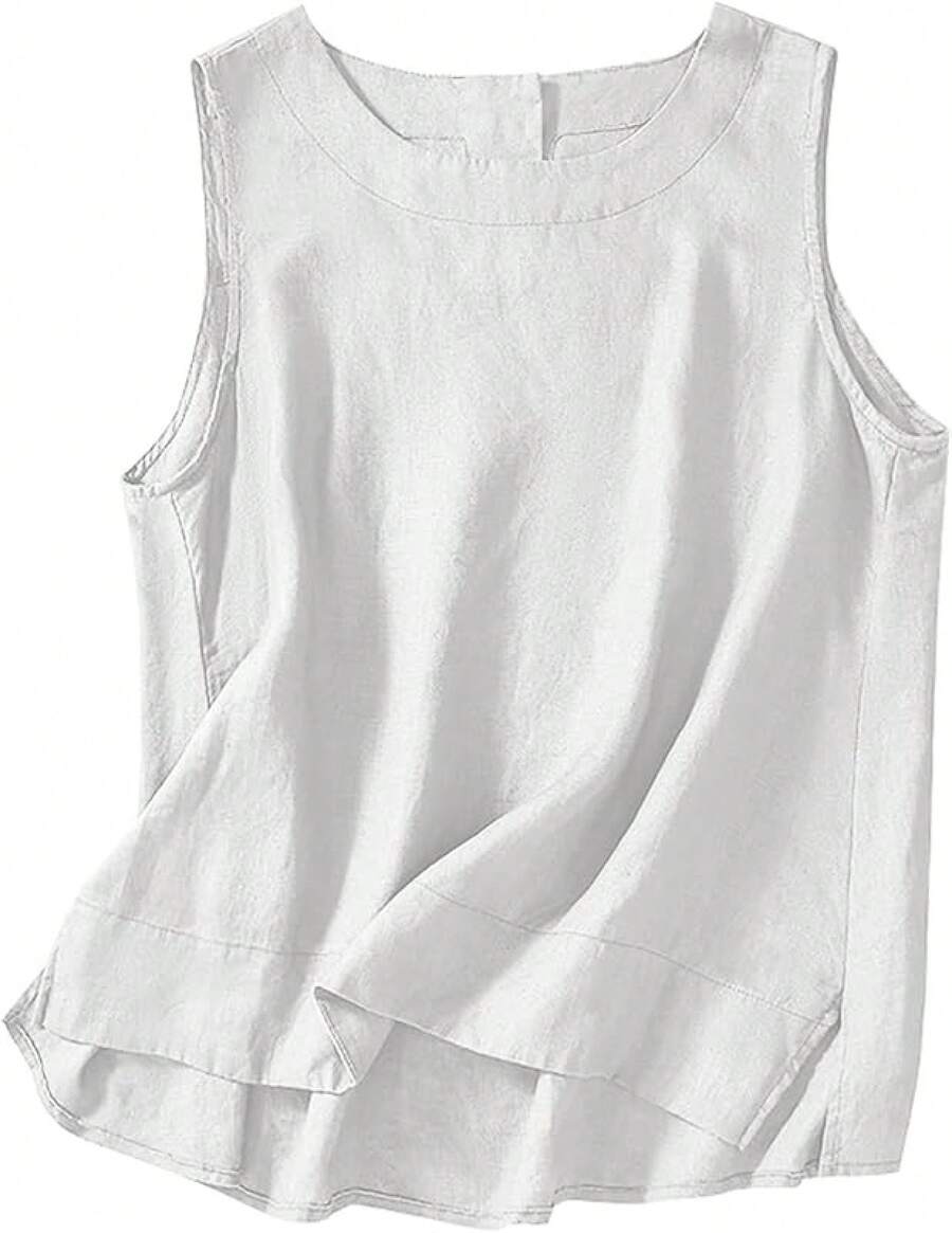 Cut Loose Tank: White