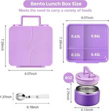 Lunch Box - Purple - View 7