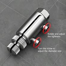 1套水龙头角阀拆卸器，水龙头切割器螺丝拆卸器，省力便捷，用于家庭水管维修，适用于角阀损坏后更换水管