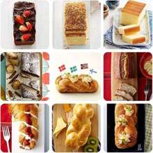 A Set Of 1/2/4 Pieces, Silicone Mini Rectangular Baking Molds (Dimensions: 19.2cm/7.56inx9cm/3.54in), Non-Stick And Easy-To-Demolding Rectangular Silicone Mini Cake Baking Trays, Suitable For Baking Bread, Soft Silicone Baking Molds And Bread Molds, Bread Trays, Brownie Cake Rectangular Baking Trays, Cake Molds. - Multicolor - View 8