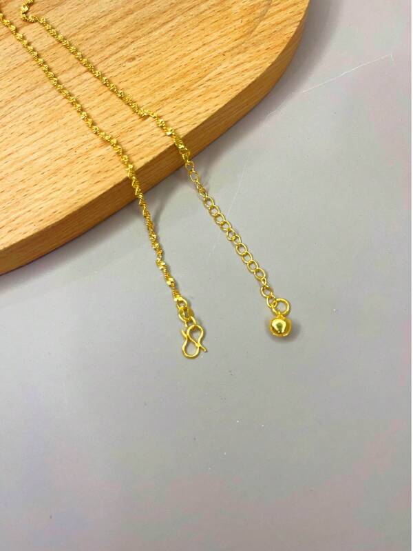 1pc Versatile Minimalist Wavy Bells Anklet Jewelry, Women Gift