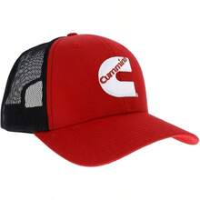 Baseball Caps - Red - - View 3