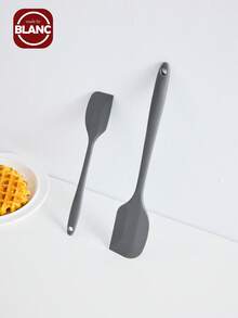 2件装，2合1，硅胶刮刀，硅胶刮刀，迷你硅胶刮刀，果酱刮刀，耐高温奶油刮刀，搅拌烘焙工具，厨房用具，公寓必备品，大学宿舍必备品，返校用品 - 彩色 - 查看 4