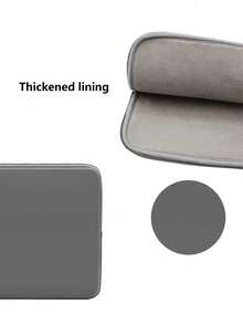 New Simple & Lightweight Large Capacity Laptop Bag, Suitable For Carrying 11"/13"/14" Tablets, Laptops, Power Banks, Phones, Etc. Fashion Travel Computer Organizerlaptop Bag For Women Mac Book Case College Essentials Back To School Laptop Sleeve - Multicolor - View 4