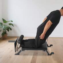 SENDERPICK Curl Workout Bench Leg Exercise Bench Home Gym Hamstring Curl Workout Bench - Black - View 5