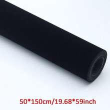 1 tấm vải nhung tự dính 39,37 * 59 inch - Chất liệu nhung giả dày dùng để lót hộp trưng bày trang sức, dự án tự làm, nhãn dán, lót ngăn kéo - Nhiều màu - nhiều màu - Xem 16