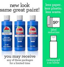 Acrylic Paint In Assorted Colors (8 Ounce), J20405 Antique White- Pack Of 1,8371739 - Putih - View 5