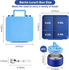 Lunch Box - Blue - View 7