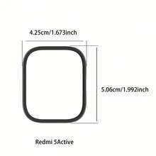 2 件 Redmi Watch 5 Active PC 保护壳，适用于 Redmi 5 Lite 手表的镂空替换壳盖，时尚个性化 - 透明色+銀色[鏤空殼] - 查看 9