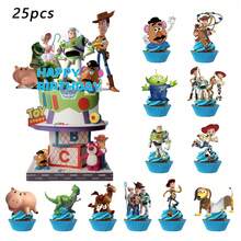 25pcs  Cake Topper,Cupcake Toppers, Theme Party Supplies, Birthday Decorations, Cake Decorations,  Cake Topper,Cupcake Toppers,Suitable For Party Decoration, Wedding Decoration, Ideal For Graduation Season, Wedding Season, Party Supplies, Is An Essential Party Decoration For  Fans Parties. - Multicolor - View 4