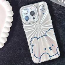 Funda para teléfono de silicona suave, apertura precisa CasSoft Silicona, funda para teléfono con apertura precisa Teléfono móvil con patrón de fuegos artificiales llamativo y rentable, silicona suave de cara completa, diseño de apertura precisa, hermosa y adecuada funda para teléfono X XSMAX 11 12 13 14 15 16 PLUS 16 PRO 16 PROMAX Popular - Blanco - Ver 3