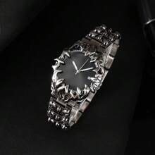 Y2K Dämon Krallengehäuse Quarzuhr Herren, heiß, mittelalterlich, alt, einzigartig, kreativ, luxuriöse Herrenuhren, Nischenquarzuhren