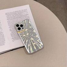 Funda para teléfono 1PC Una funda para teléfono 16Pro adecuada con un patrón de fuegos artificiales de alta gama, que presenta un diseño minimalista con agujeros grandes y resistencia a los golpes. - Colores mixtos 1 - Ver 4