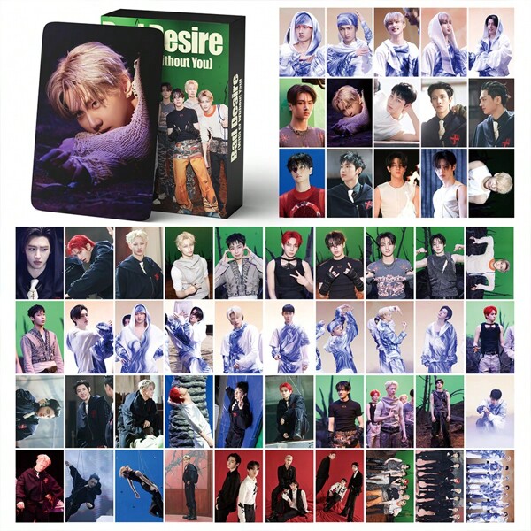 friendsheep 127 piezas [Colección] Deseo Liberar Nuevo Álbum Especial - 127 Juego de Mini Tarjetas y Pegatinas de Lujo (55 Polaroids Doble Cara HD + 72 Pegatinas de Apoyo) | Tarjetas de Grupo Completo (Sunghoon/Sunoo/JAY/JAKE/Heeseung/SUNOO/NI-KI) | Un Imprescindible Caja de Regalo Coleccionable para Fans