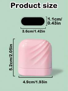 LICVIC 1pc Personalized Signature Stamp With 100pcs Stickers Customized Clothing Name Stamp Solid Color Handwritten Signature Stamp 4-Color Spiral 3-Color Ink Business Stamp - Style a - View 2