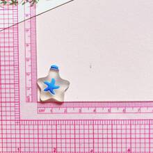 12pcs Resin Starfish Seashells And Faux Pearl For Shoes Charms Shoes Accessories, Suit For Girls For Women Gift, Cute Accessories For Women Shoes