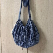 Women Shoulder Bags - 藍色 - 查看 2
