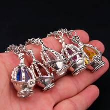 1 set di gioielli di scena - collana e anello con gemme magiche, idea regalo per il cosplay di Madoka Magica