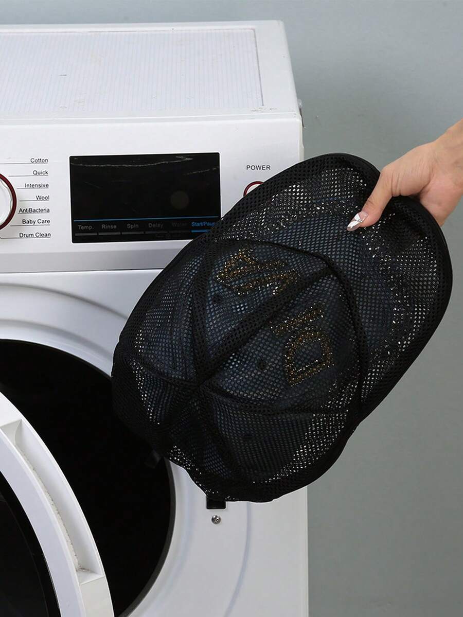 洗衣机帽子和胸罩清洗笼，带网袋的棒球帽清洗笼，适用于清洗各种帽子和内衣