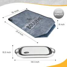 Bolsa aislada para descansar la carne, accesorio para ahumar y preparar carne BBQ, 3 en 1 bandeja de preparación BBQ, Bolsa reutilizable para descansar la carne