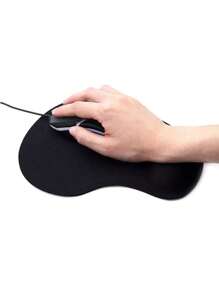 Ergonomic EVA Wrist Support Cushion, Non-Slip Memory Foam Mouse Pad, Comfortable Skin-Friendly Desk Rest For Office Computer Use