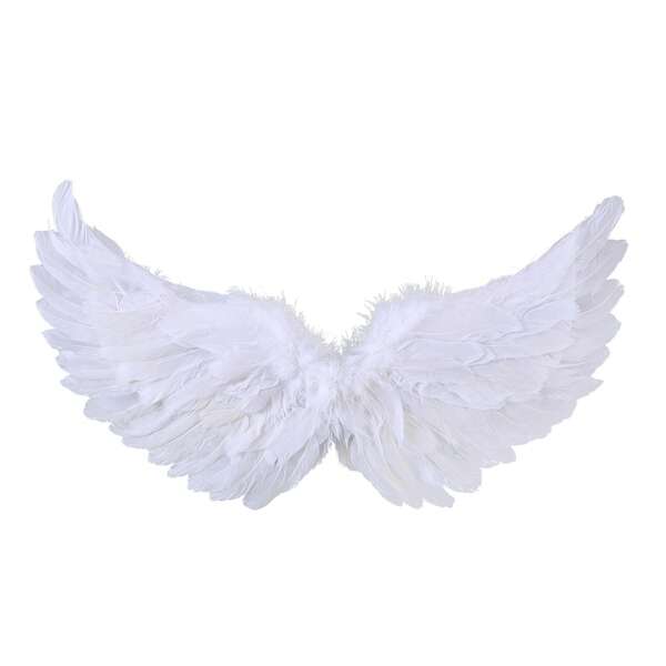 Feather Wings, Fairy Wings, Stage Performance Halloween Costume Angel Wings, With A Crown And Magic Wand, Suitable For Halloween, Christmas, Birthday Parties, And Cosplay