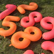 1 Peça Balão Número 40" Fluorescente Laranja, Balão Decorativo para Festa de Aniversário, Aniversário, Dia dos Namorados, Proposta, Conjunto de Adereços com Tema de Princesa, Número Laranja Brilhante