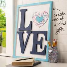 Plaid Wood Unfinished Letter, 8" Wooden Surface Perfect For DIY Arts And Crafts Projects, 63580, 8 Inch - X - 查看 5