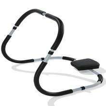 Gr8 Home Sit Up Abdominal Roller Trainer Ab Crunch Core Worker Abs Exercise Machine Gym - Black Silver - View 1