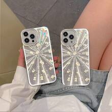 Funda para teléfono 1PC Una funda para teléfono 16Pro adecuada con un patrón de fuegos artificiales de alta gama, que presenta un diseño minimalista con agujeros grandes y resistencia a los golpes. - Colores mixtos 1 - Ver 3
