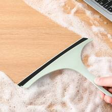 玻璃清洁工具套装，家用玻璃刮刀，双面清洁刷，软橡胶悬挂式窗户刮刀 - 彩色 - 查看 3