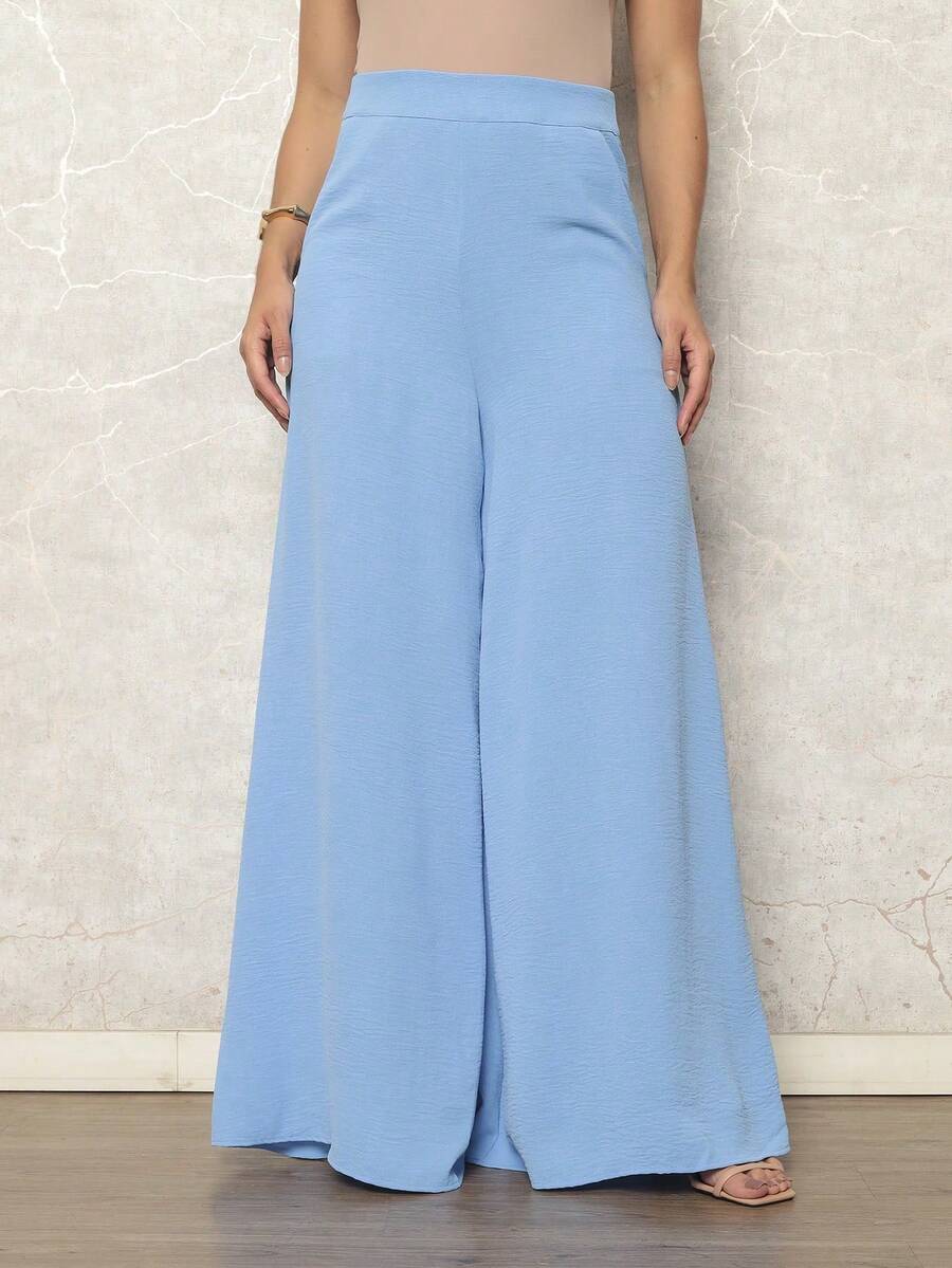 Women Pants - Baby Blue - View 1