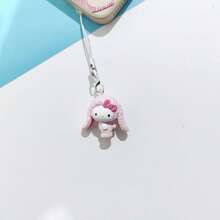 Sanrio 1pc Hello Kitty Cute And Creative Long Chain, Key Chain, Bag Decoration, Can Be Used As Daily Decoration