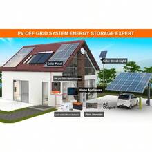 PowMr 6.2KW 4.2KW Hybrid Solar Inverter On Grid Pure Sine Wave Inverter 24V 48V 230V Dual Output With MPPT 120A Solar Charger - 4.2千瓦 24伏 - 查看 10