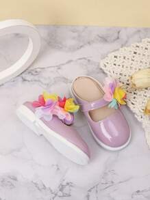 Girls' Floral Outdoor Casual Shoes, Sweet Style, Spring/Summer