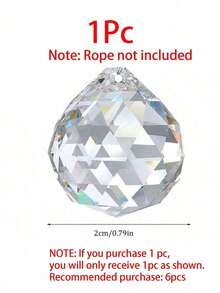 12pcs Crystal Sun Catcher Pendants, Home Decoration Crystal Pendant Window Decoration Hanging Ornaments,Home Decor ,Room Decor, Sun Catcher Indoor Window Catcher With Crystal Bead & Rainbow Prism Ball Pendant,Halloween Festival Supplies,Halloween Decorations,Christmas Decorations