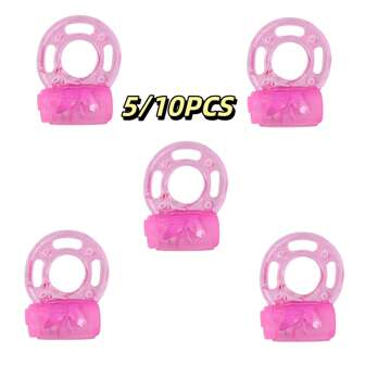 5/10Pcs Butterfly Vibrating Penis Rings,Long-Lasting Disposable Cock Vibrating Clitoral Stimulator, Silicone Cock Rings, Male Erection Enhansement Sex Toy Quality Dick Ring
