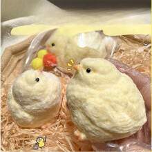 2025 Spring New Arrival, Squeeze Chicken Stress Relief Toy, Pocket Toy, Office Toy, Birthday Gift, Graduation Gift Box, Fun Gag Gift, Halloween Gift, Holiday Gift, Perfect Gift (Random Color, Eye And Mouth Size) - Multicolor - View 5