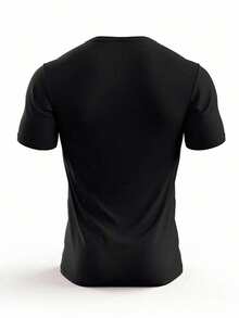 Men T-Shirts - Hitam - View 2
