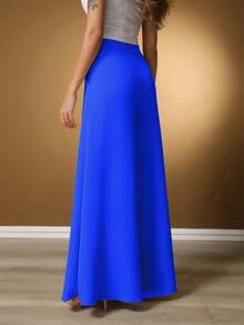 Women Pants - Royal Blue - View 2