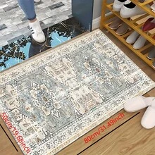 1 件柔软舒适的欧洲豪华长跑垫，易于清洁的厨房地垫，防滑硅藻土厨房地毯，3D 印花矩形地毯，适用于客厅、卧室、走廊、浴室、洗衣房、室内外装饰 - 彩色 - 查看 28