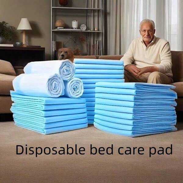 Absorbent Disposable Diaphragm Pad Diaper Pad Absorbent Diaper Care Diaper Suitable For Adult Elderly Patients, Incontinence Mattress High Absorbent Leak-Proof Breathable Diaper Changing Pad Pad