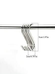 6PCS Heavy Duty Awning Clips For Outdoor Lights And Camping Canopy Tents, Hangers, Garage Storage Hooks, RV Trailer Caravan Accessories, Durable Metal Hanging Clips For Patio, Garden, Porches, And Travel Gear, Strong Grip And Weather-Resistant Design, Easy Installation, Reusable, Multi-Use Organization Solution For Summer Adventures - Multicolor - View 6