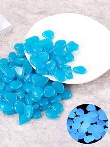 Piedras luminosas en miniatura que brillan en la oscuridad, rocas en miniatura que brillan en la oscuridad, piedras luminosas, paisajismo de jardín, guijarros de resina, para césped, acuario y decoración de pecera, jardines, senderos, bonsái, peceras, macetas, plantas en maceta, decoración DIY, decoración navideña, decoración de boda, decoraciones festivas, decoraciones navideñas, decoraciones de invierno.