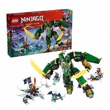 Bộ đồ chơi khối xây dựng LEGO NINJAGO® Series, phù hợp cho trẻ em - Lloyd's Transforming Mech 71845 - Xem 2